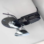 Soporte doble de auto para lentes o tarjetas