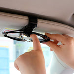 Soporte doble de auto para lentes o tarjetas