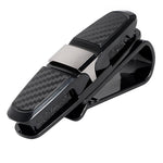 Soporte doble de auto para lentes o tarjetas