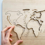 Puzzle mundo