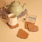 Posavasos uruguay set de 4