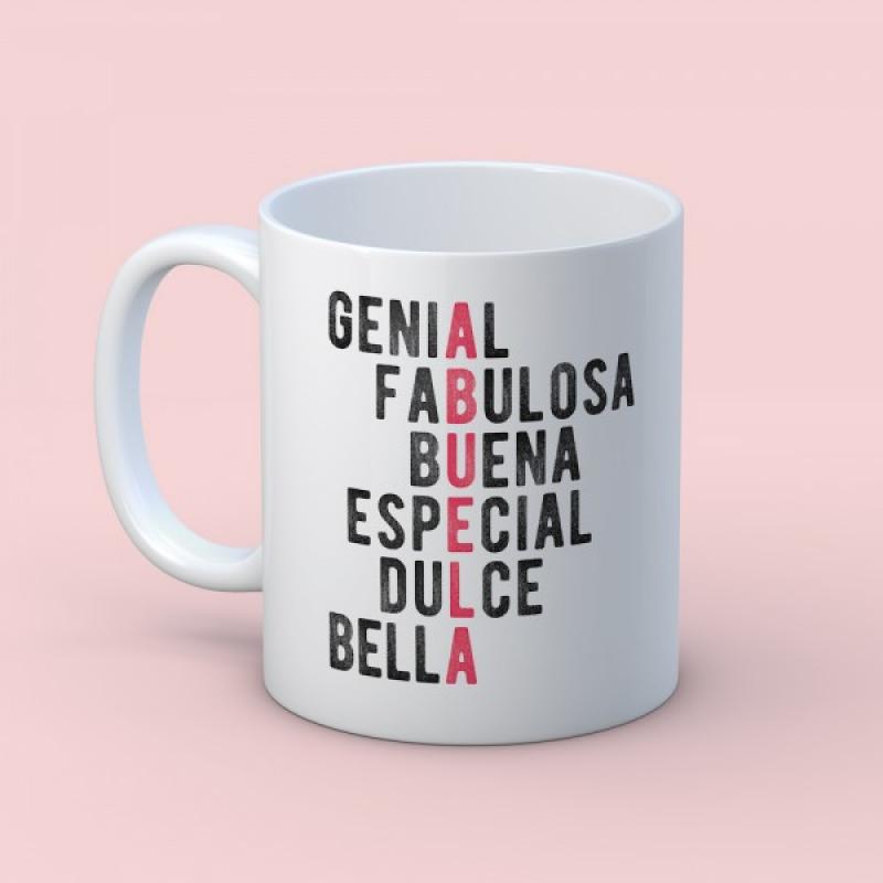 Taza crucigrama abuela