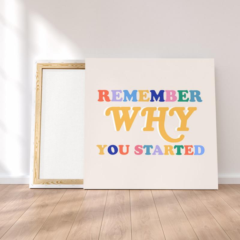 Cuadro box remember 50x60cm