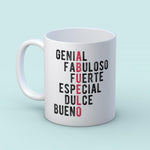 Taza crucigrama abuelo