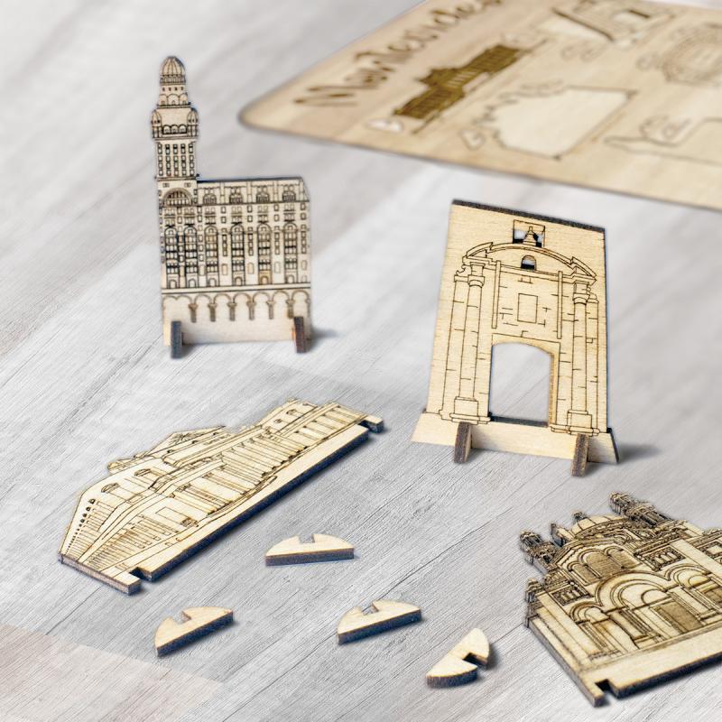 Mini montevideo armable