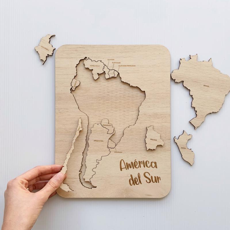 Puzzle américa del sur